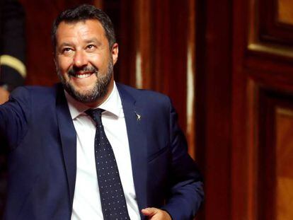 El vicepresidente del Gobierno de Italia, Matteo Salvini.
