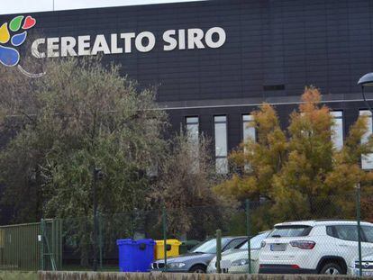 La fábrica de Cerealto Siro en Venta de Baños (Palencia).