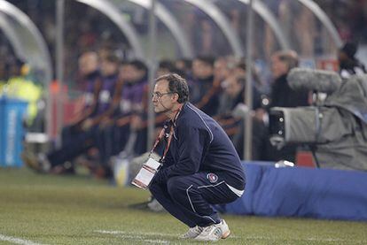 Marcelo Bielsa durante el pasado mundial