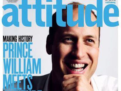 El duque de Cambridge posa para  Attitude  y el colectivo LGTB lo recibe como un fuerte respaldo a la idea de diversidad tan poco subrayada desde palacio