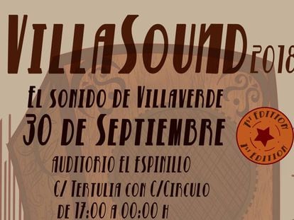 Cartel del VillaSound.