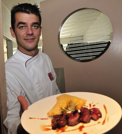 El chef Héctor López, artífice del restaurante España de Lugo.
