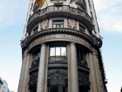 Sede central del Banco de Valencia.