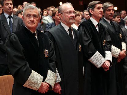 Cuatro magistrados nombrados en 2013.