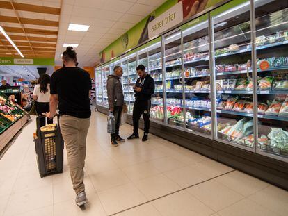Supermercado en Tarragona, Cataluña.