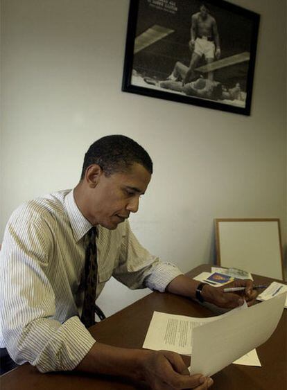 El presidente electo de EE UU, Barack Obama, en una fotografía de 2004.