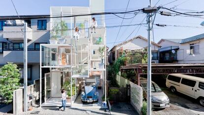 Casa Na de Sou Fujimoto en Tokio (2010).