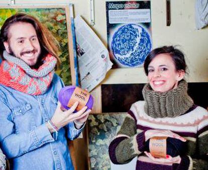 Alberto Bravo y María José Martín, fundadores de We Are Knitters.