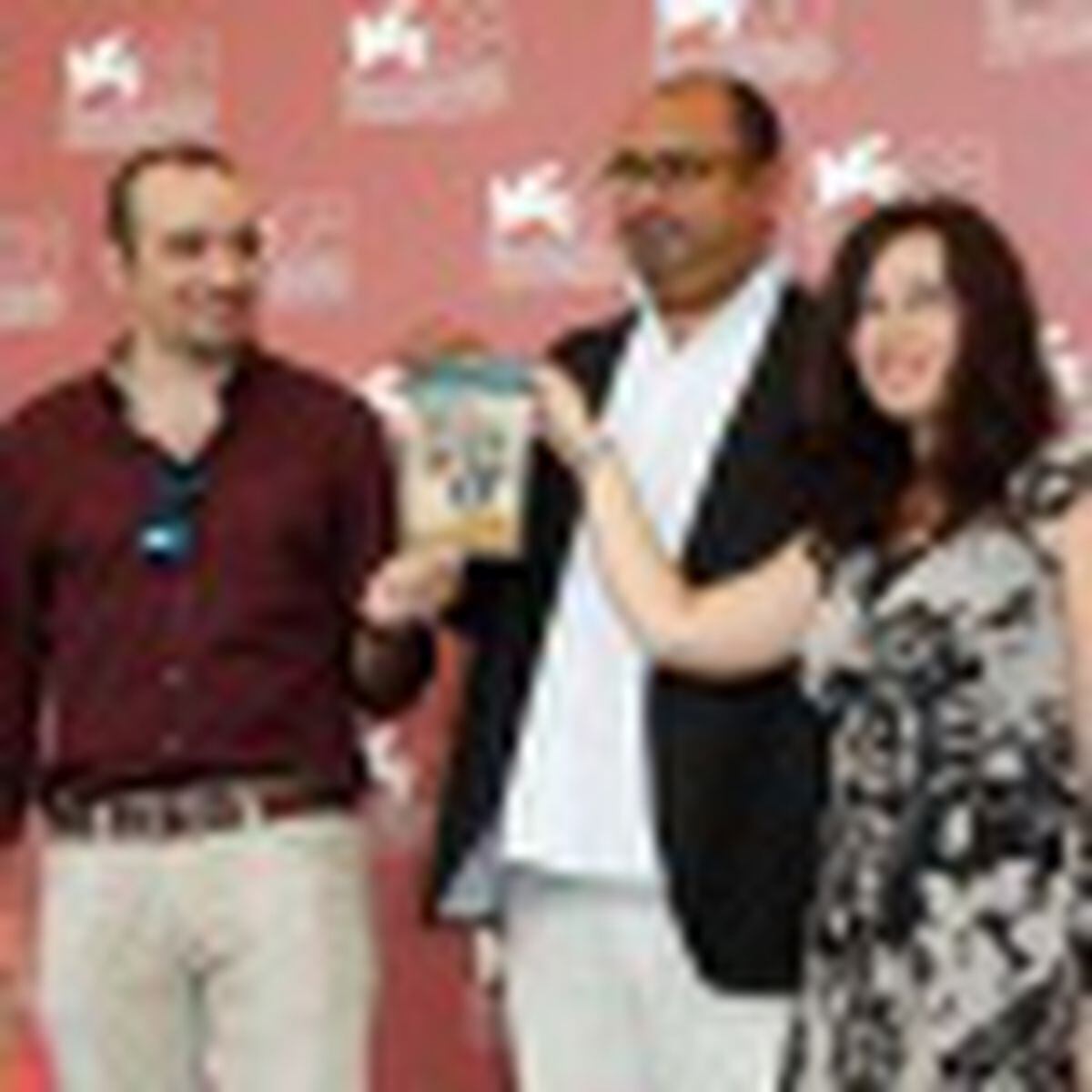 Amr Salama, Tamer Ezzat y Ayten Amin en el Festival de Venecia