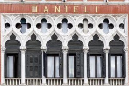 El Palazzo Dandolo, actualmente el hotel Danieli.