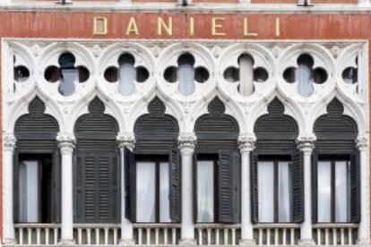 El Palazzo Dandolo, actualmente el hotel Danieli. 