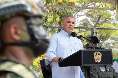 Iván Duque, president of Colombia, in an image from the beginning of the year.