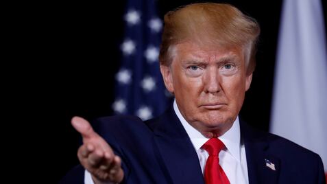 El presidente de Estados Unidos, Donald Trump.