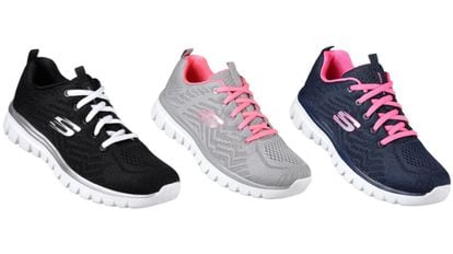 Sótano Sillón comerciante Las zapatillas Skechers de mujer para uso diario, cómodas y que arrasan en  Amazon, disponibles en 18 colores | Escaparate | EL PAÍS