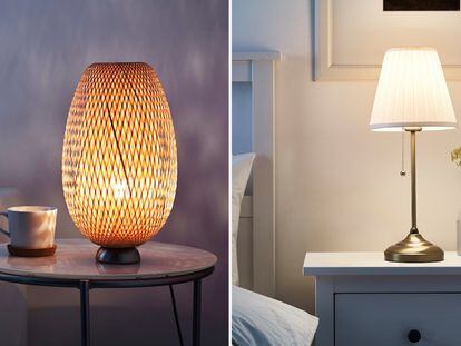 Escogemos una serie de propuestas de lámparas de mesa, estilosas, bonitas y económicas, en la web de Ikea.