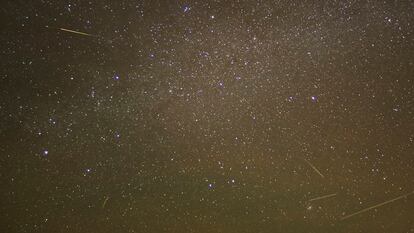 Lluvia de estrellas Oriónidas, el 17 de octubre de 2017.