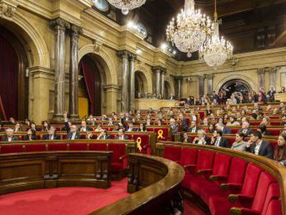 La resolución ha sido impulsada por Junts per Catalunya y apoyada también por ERC y la CUP