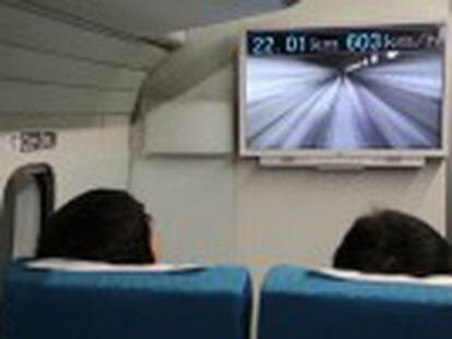 Japón retoma la carrera de los ‘supertrenes’ con un ‘maglev’ que supera los 600 km/h