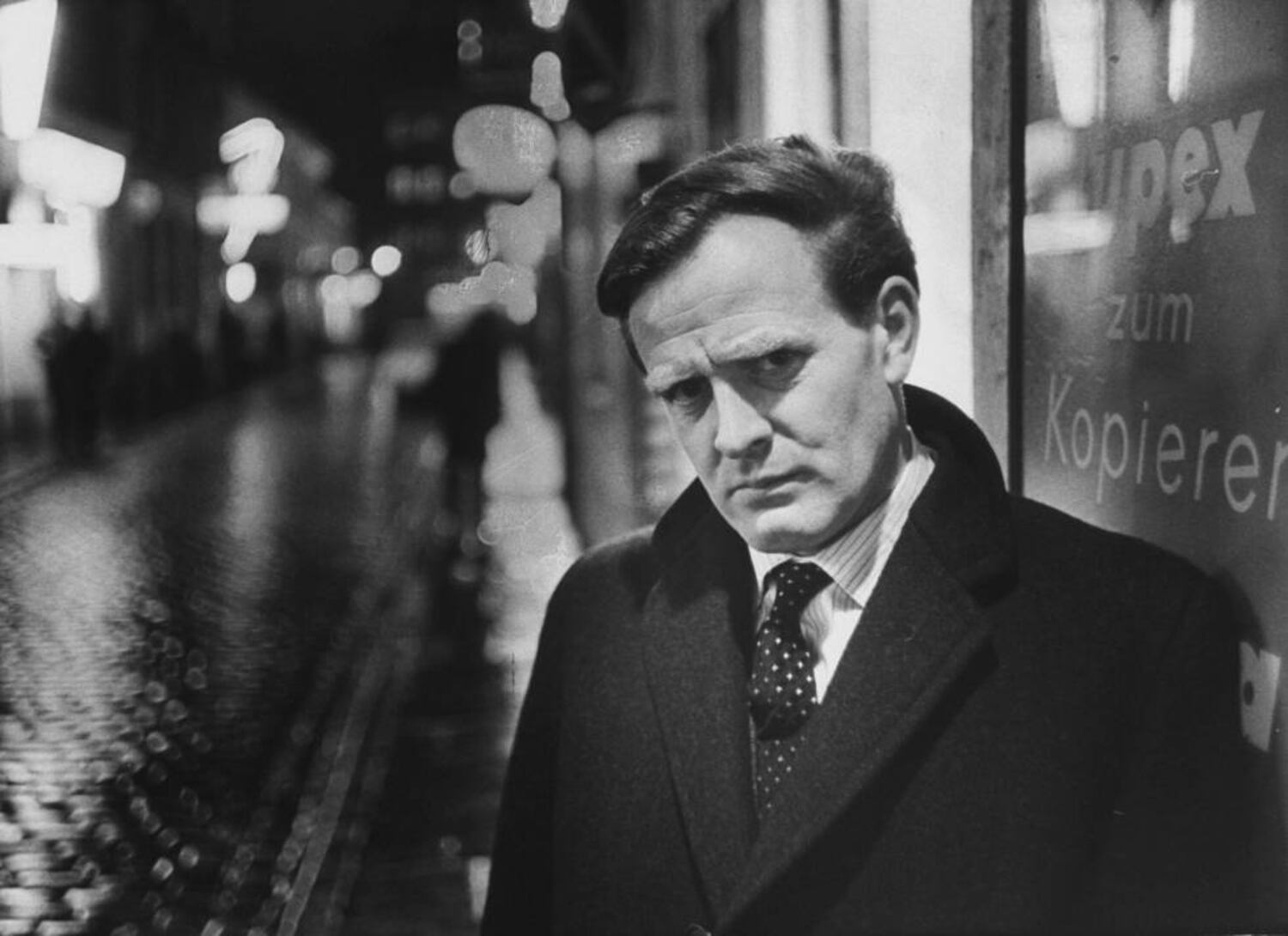 El escritor John le Carré, en 1963.