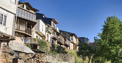 Casas en Puebla de Sanabria en la provincia de Zamora.