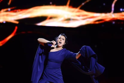 Jamala, representante de Ucrania en Eurovisión.