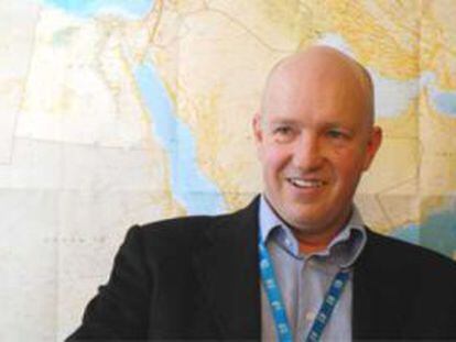 Andrew Harper, responsable de ACNUR en Jordania.
