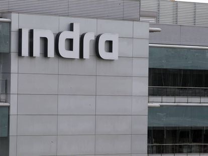 Sede de la empresa Indra en Madrid.