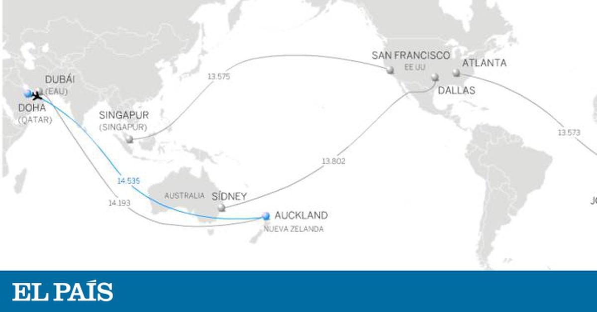 Los Vuelos Más Largos Del Mundo | Economía | EL PAÍS