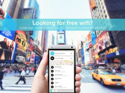 Descubre la contraseña del WiFi más cercano con Instabridge y tu smartphone