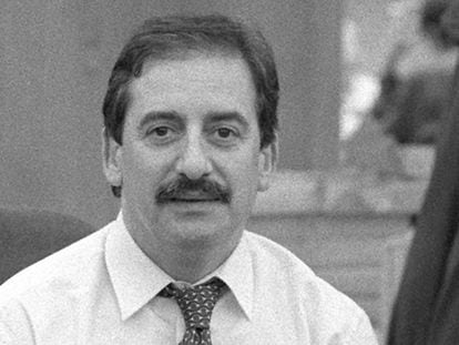 Ander Landaburu, antiguo delegado de EL PAÍS en Euskadi, en una foto de 1997.