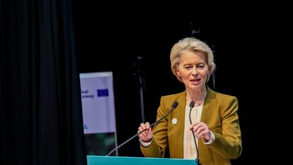 Ursula Von der Leyen, presidenta de la CE.