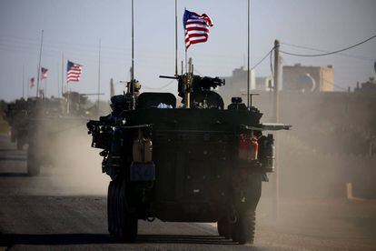 Fuerzas militares estadounidenses en Siria.