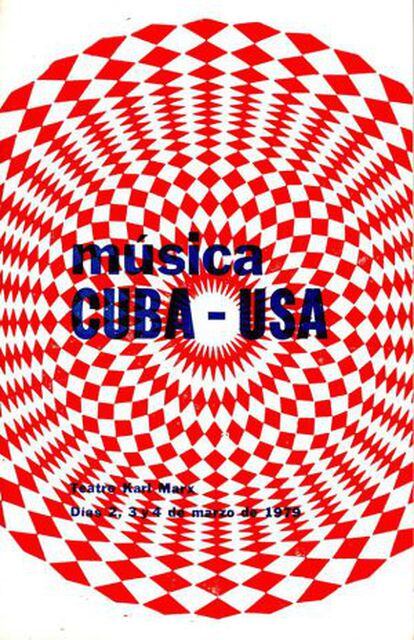 Cartel cubano del festival.