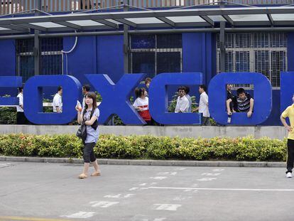 Fábrica de Foxconn en Shenzhen, en el sureste de China.
