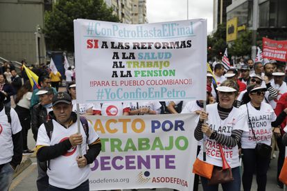 La reforma pensional de Petro encuentra un primer salvavidas en el Congreso | EL PAÍS América Colombia