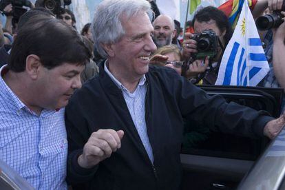 El candidat a la presidència de l'Uruguai Tabaré Vázquez.