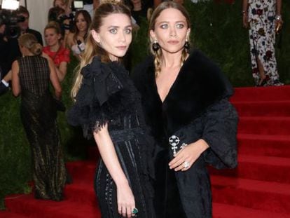 Mary-Kate Olsen and Ashley Olsen, en la gala de MET.