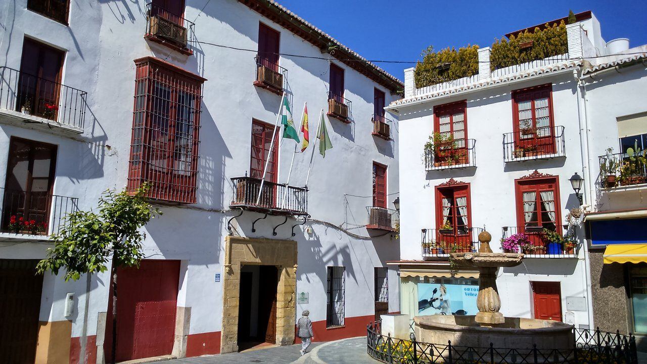 Casa Cervantes Vélez, en Málaga.