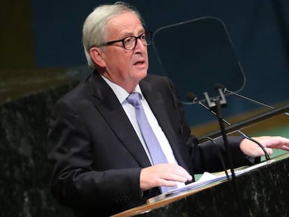 El presidente de la Comisión Europea, Jean-Claude Juncker.