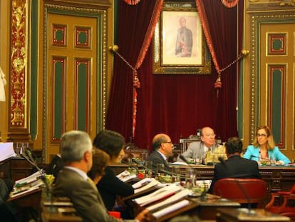 Último pleno del Ayuntamiento de Bilbao.