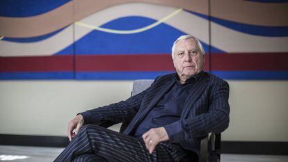 Peter Greenaway, en un hotel de CIudad de México