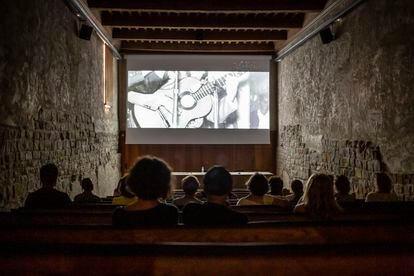 Proyección en el Palacio del Condestable del documental 'El legado' sobre la vida de Manolo Sanlúcar.