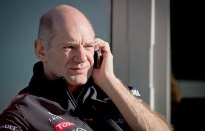 Adrian Newey, en el GP de Austin.