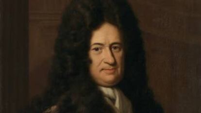 Retrato de Gottfried Leibniz, por Christoph Bernhard Francke.