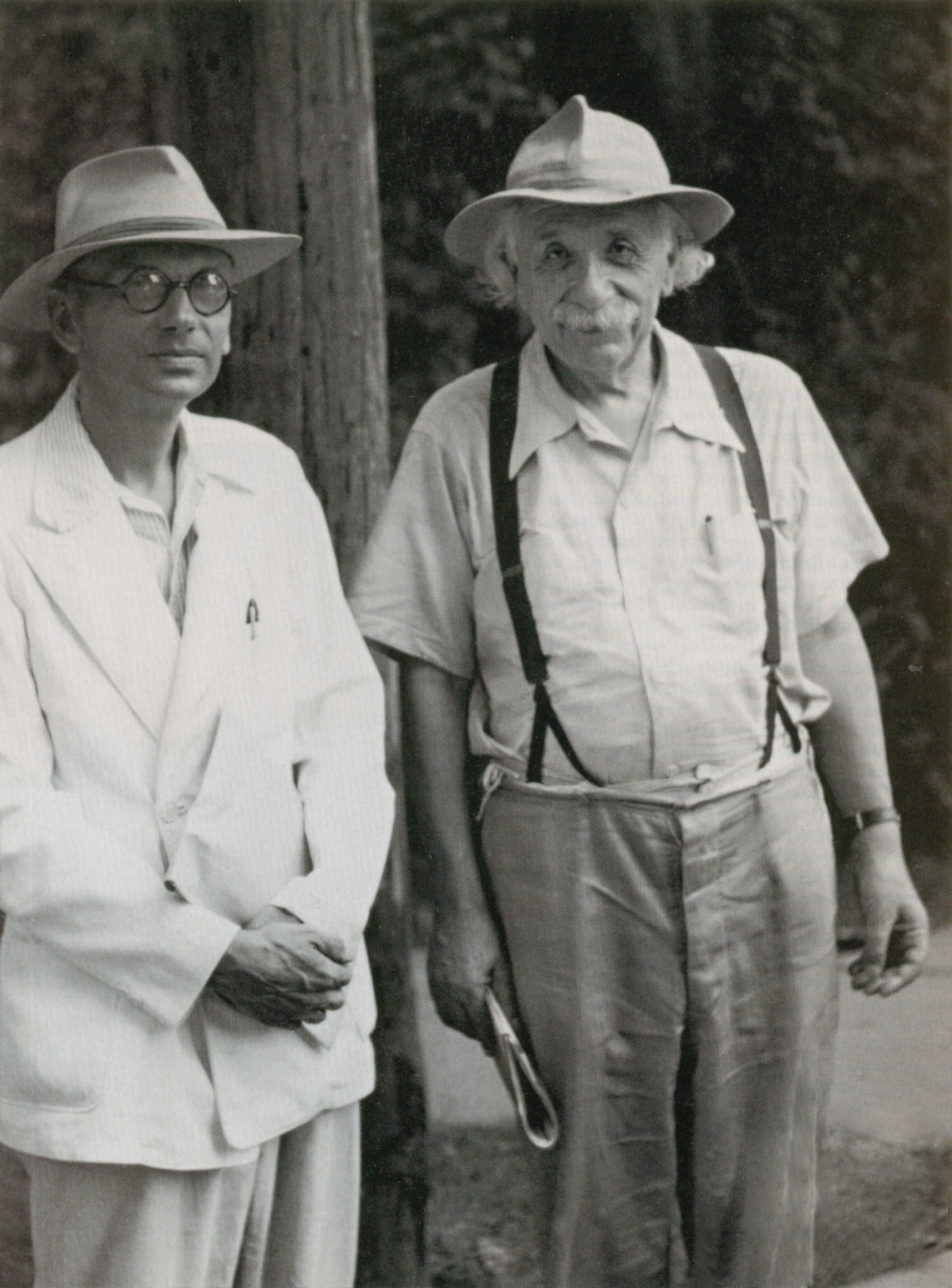 Kurt Gödel y Albert Einstein, en una imagen sin datar.