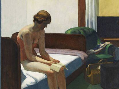'Habitació d'hotel', de Hopper (1931), una de les obres del Thyssen de Madrid que es veuran en Caixafòrum de Barcelona.