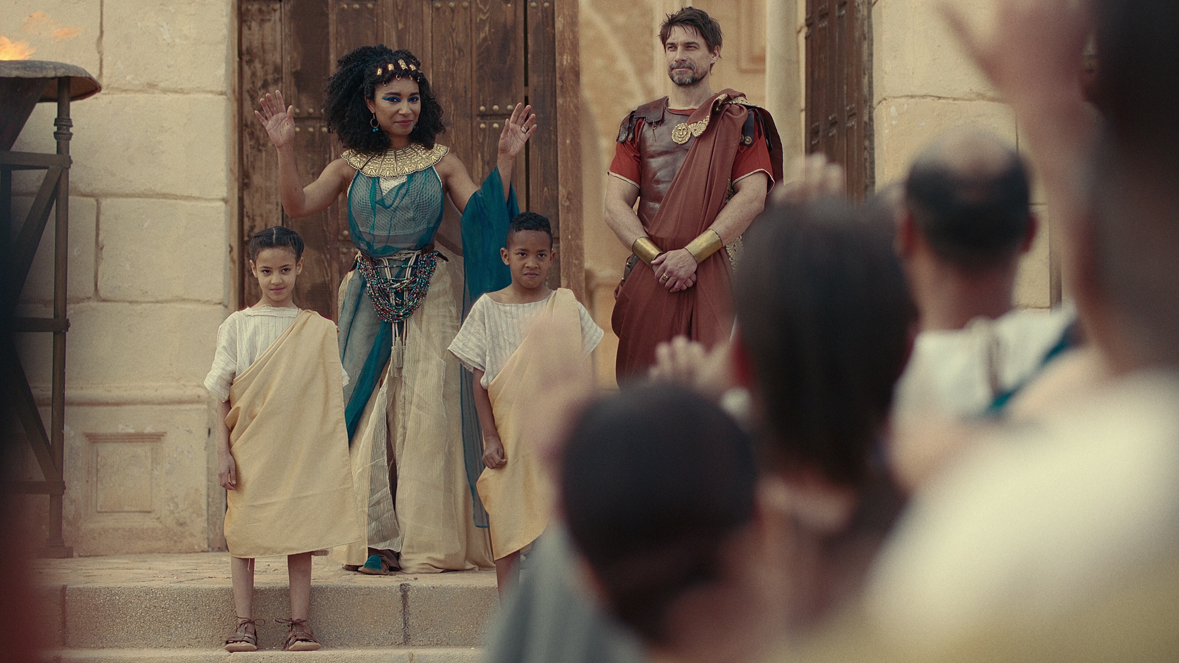 Una imagen de 'La reina Cleopatra', docudrama de Netflix.