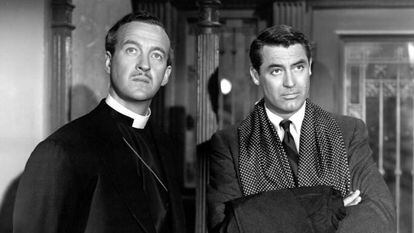 David Niven y Cary Grant, en 'La mujer del obispo'.