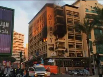 Nuevo atentado en un Hotel en Beirut, capital de Líbano.