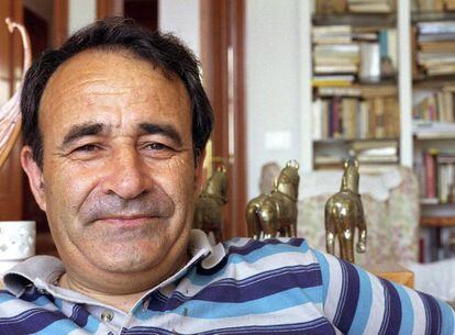 Casares, en su casa de Nigrán en 1997.